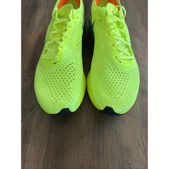 Nike Zoomx Vaporfly Next% 3 Volt Black Blue Women Size 10 Running DV4130-700 - Picture 4 of 7